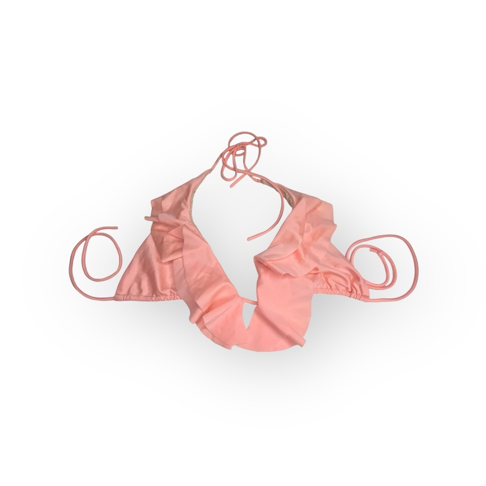 Shoshanna Flutter Halter Bikini Set With String S… - image 4